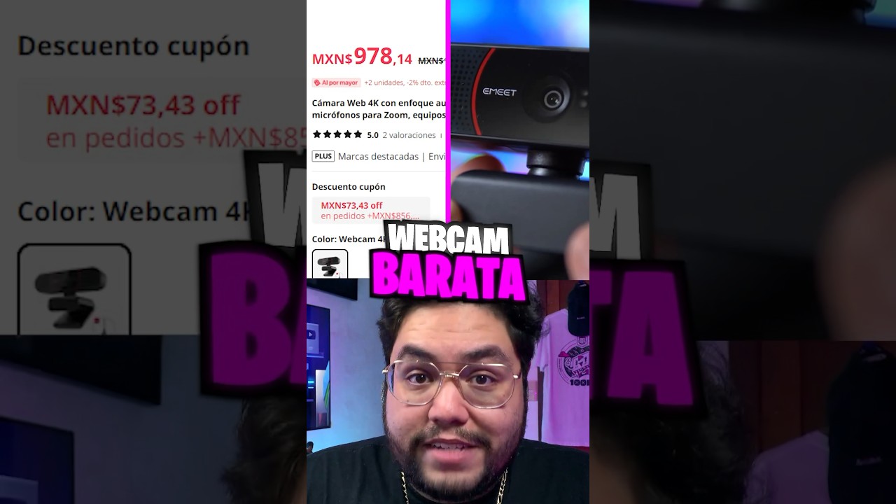 La Mejor Webcam Barata Para Streamers