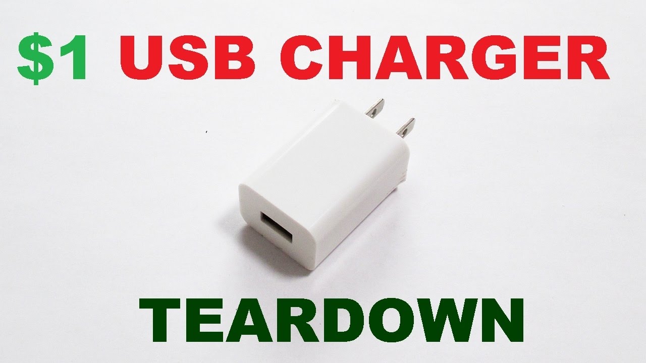 $1 USB charger teardown and test