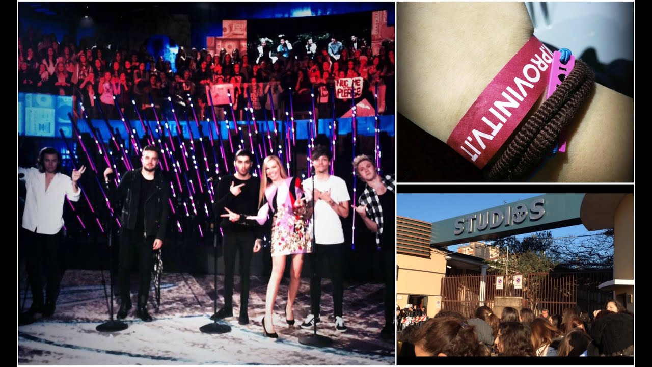 ONE DIRECTION A ROMA (programma televisivo) ♡ 7.12.14 } VLOG