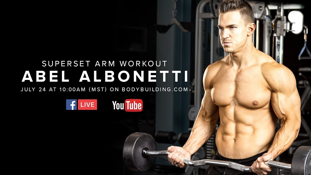 Abel Albonetti's Superset Arm Workout