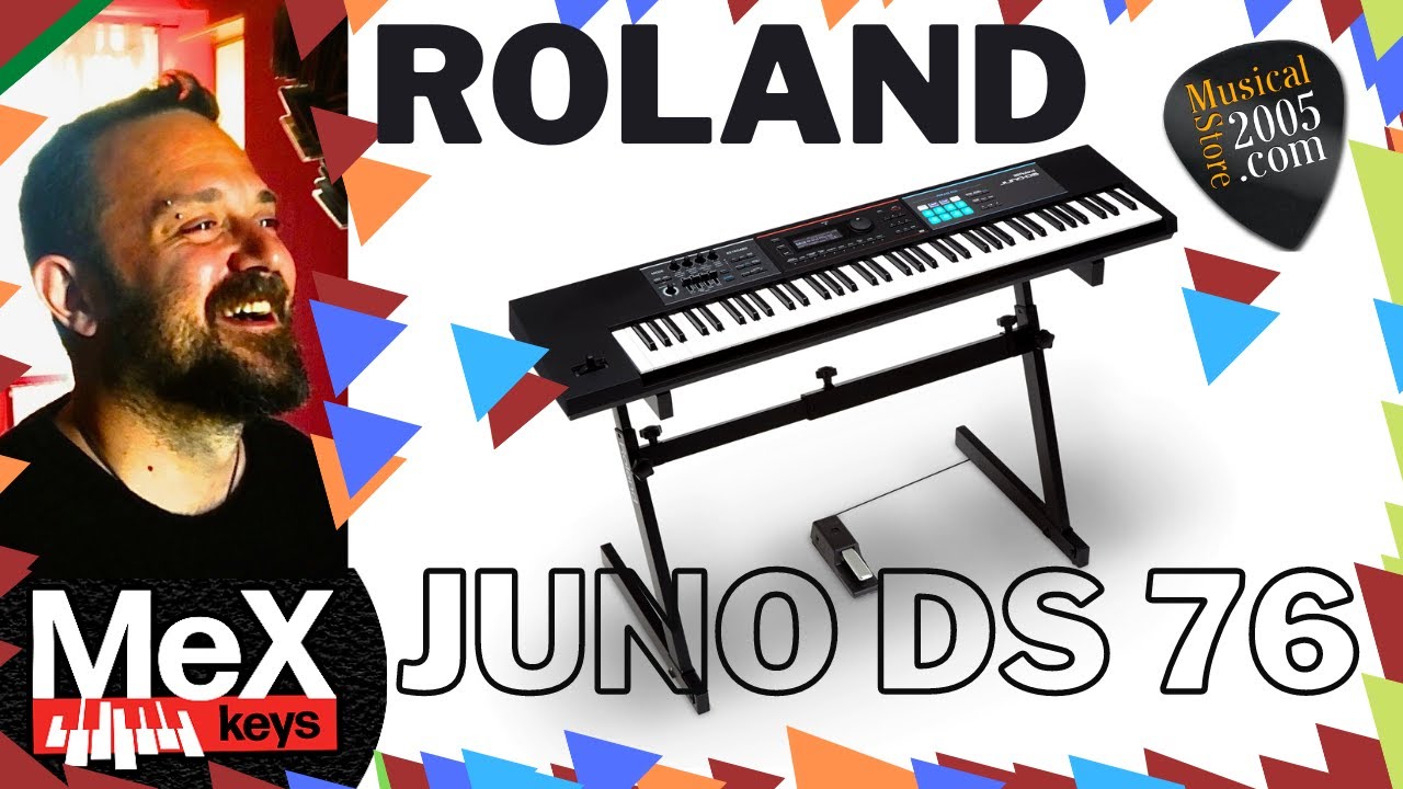 Roland Juno DS by MeX (Subtitles) @MusicalStore2005.com