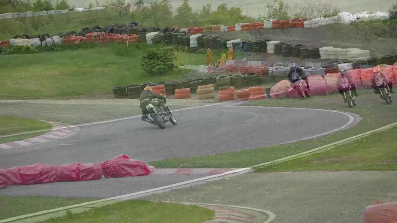 Robert White Sponsored Benelli Classic Motorcycle Racing