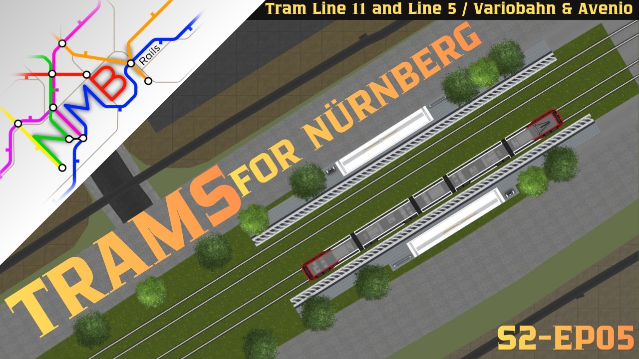 The FIRST TRAMS arrive | Nimby Rails S2-EP05