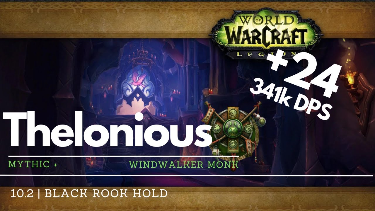 +24 Black Rook Hold | 341k overall | Windwalker Monk | M+ | Dragonflight