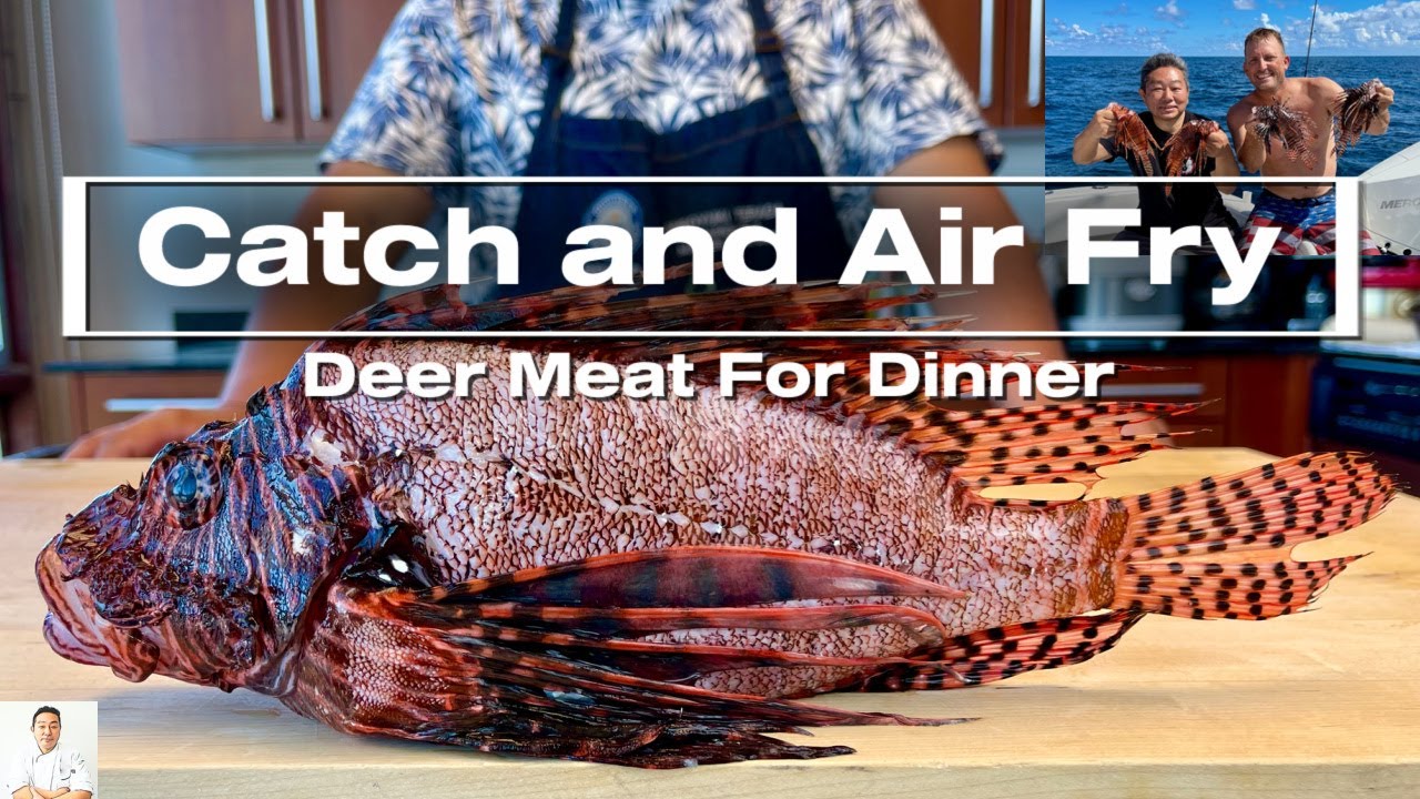 Catch and Cook Lionfish With Galanz Multi-Functional Air Fryer & Grill
