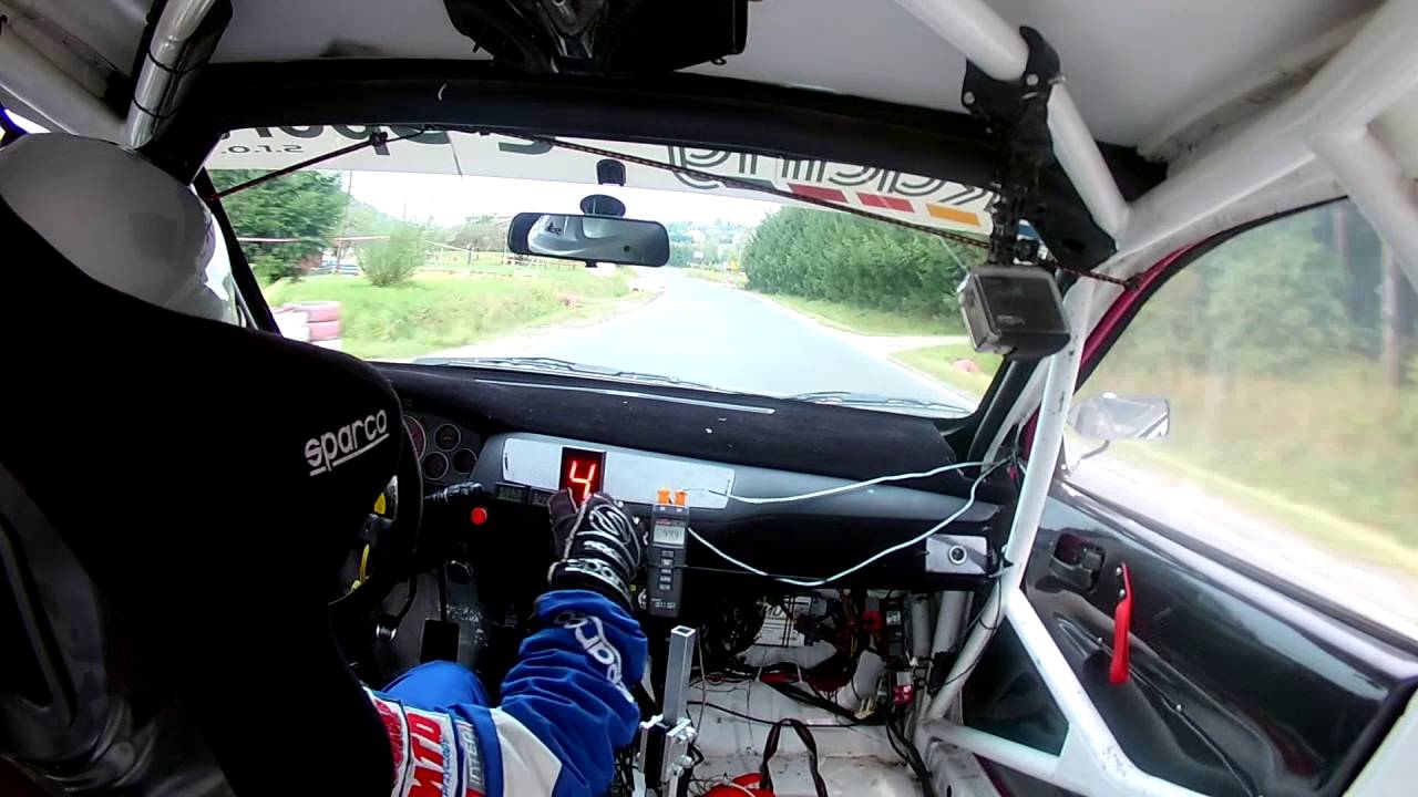 Roman Baran | Mitsubishi Lancer  | GSMP Korczyna 2016 Onboard sobota trening