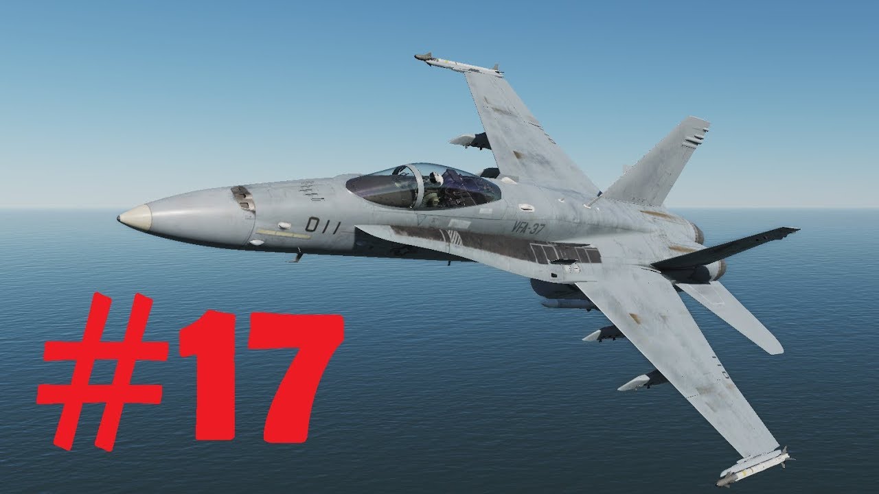 #17 DCS Einweisungsvideo F-18 Hornet: HARM Rakete im SP und TOO Mode