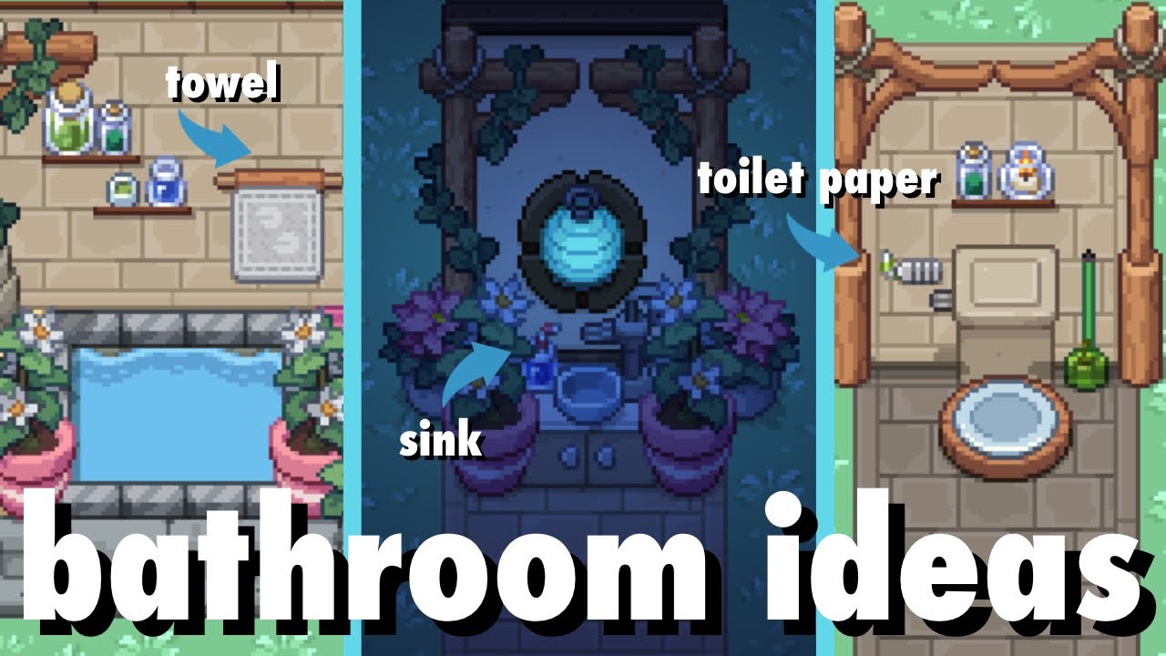 9 bathroom ideas | Pony Town