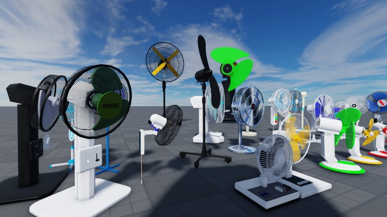 Very Funny Rare Wobbly Fan - Roblox Fans