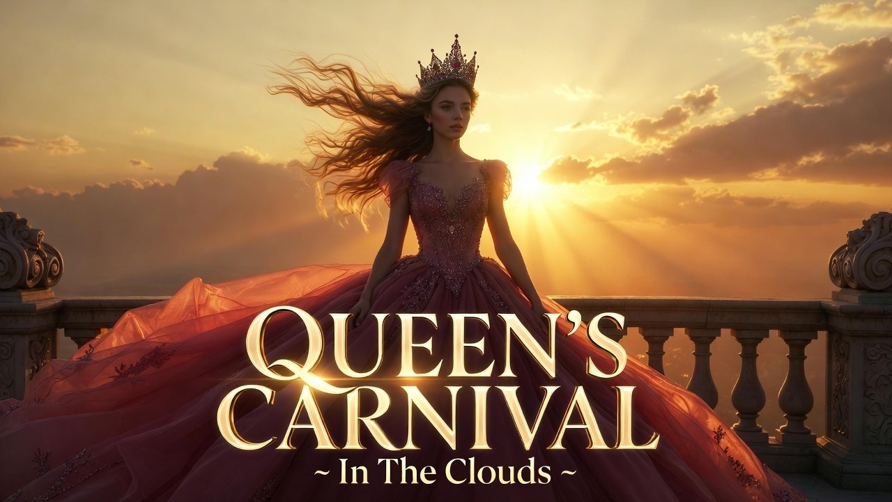 Floating Rococo Steampunk Kingdom | Queen’s Epic Carnival in the Clouds 4K Cinematic #Steampunk #4K