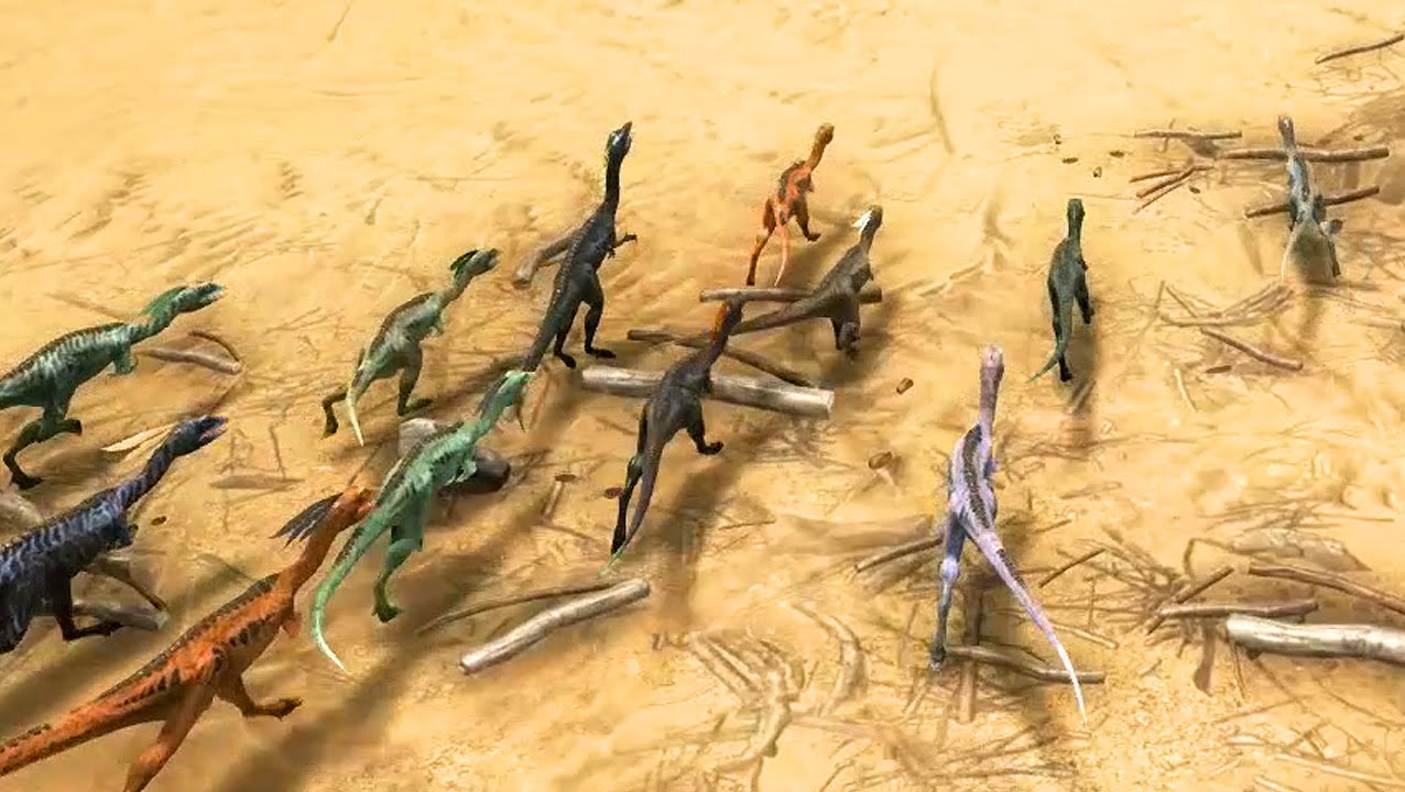 Ark Dino Battle Scenarios | THE COMPY HORDE