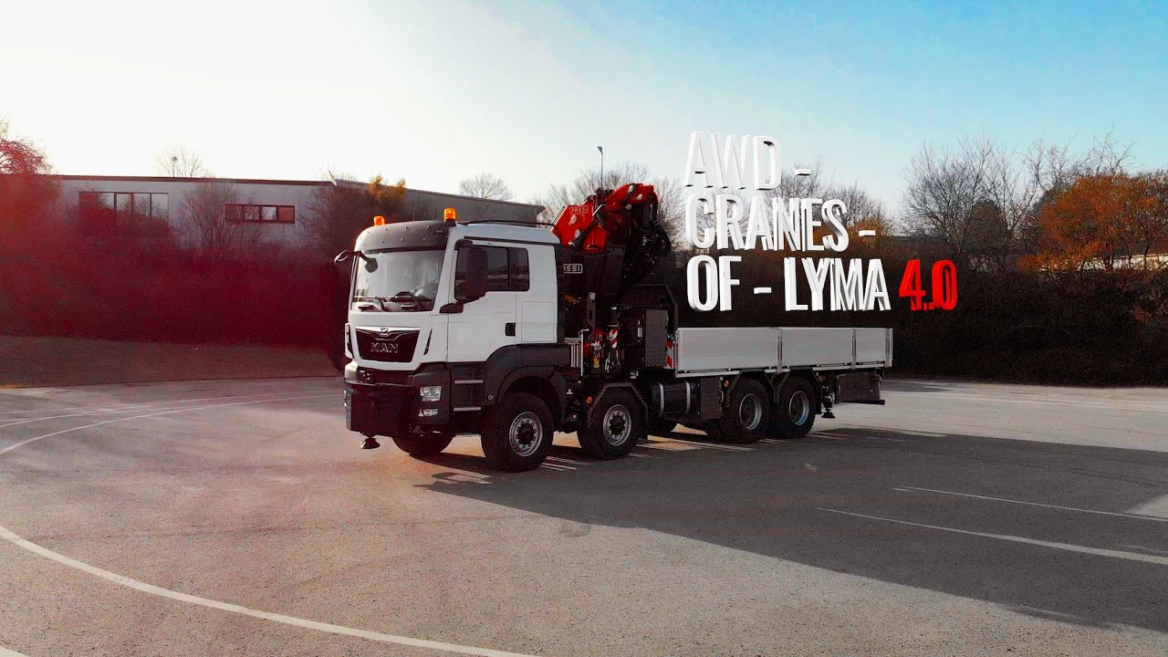 AWD - CRANES - OF - LYMA 4.0 - MAN - TGS 41.510 mit FASSI F820RA.2.27
