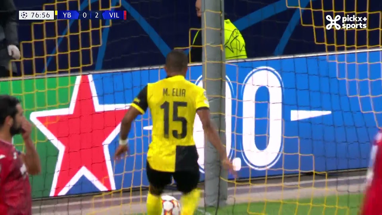 Champions League 20.10.2021 / Goal 3 Elia against Young Boys