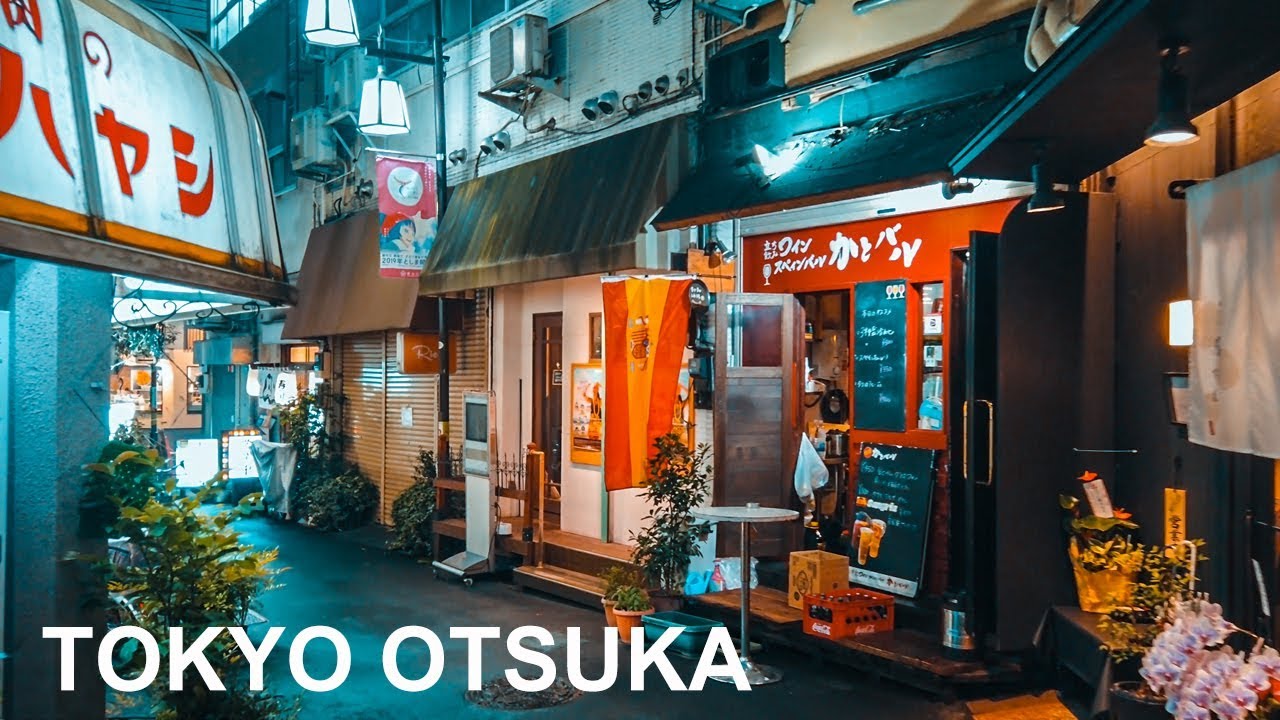 Tokyo Alleys Adventure In Otsuka - 4K/Osmo pocket