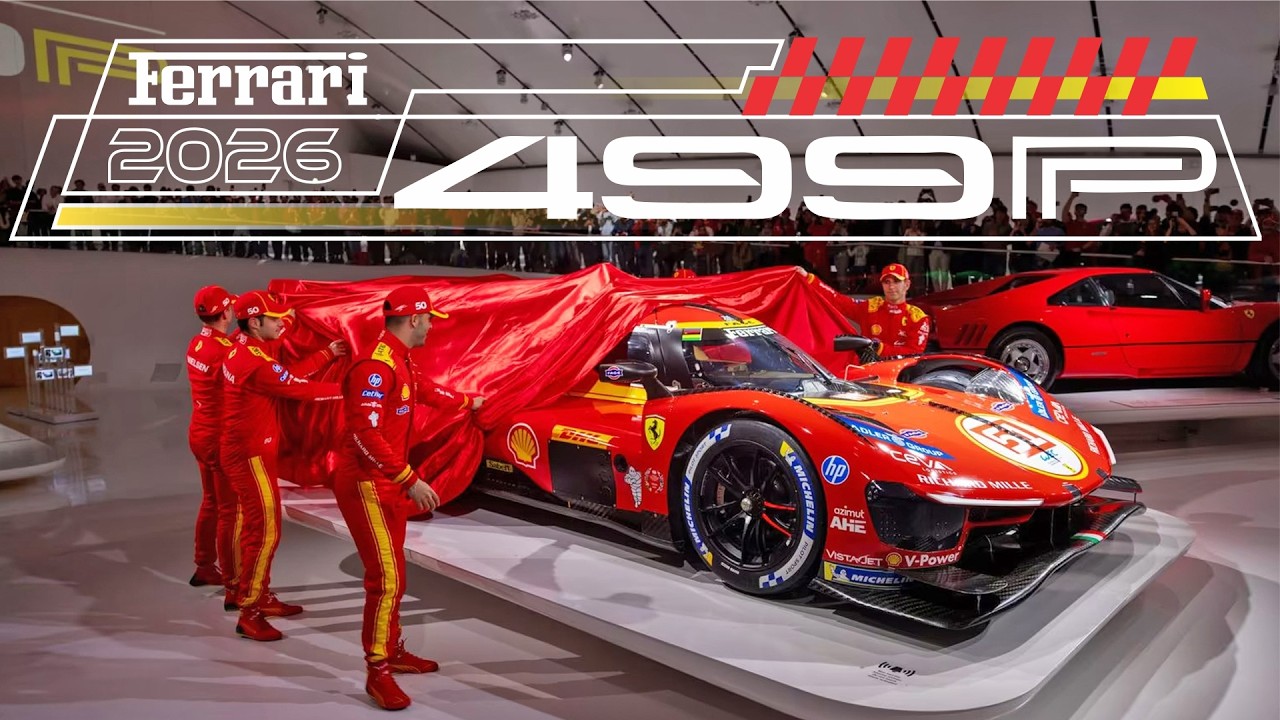 2026 499P #50 и #51 представлены — двойная угроза для Ferrari в WEC
