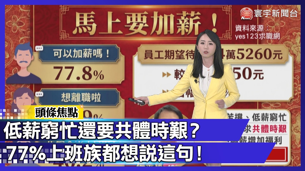 低薪窮忙還要共體時艱？「可以幫我調薪嗎？」成年度最心酸話