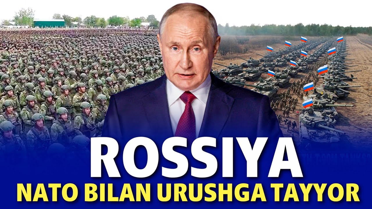 ROSSIYADA HALI QUROL KO'P EKAN-NATO BILAN URUSHGA TAYYOR
