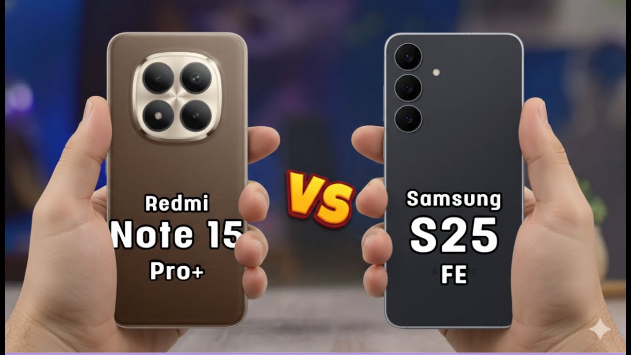 Redmi Note 15 Pro Plus vs Samsung S25 FE