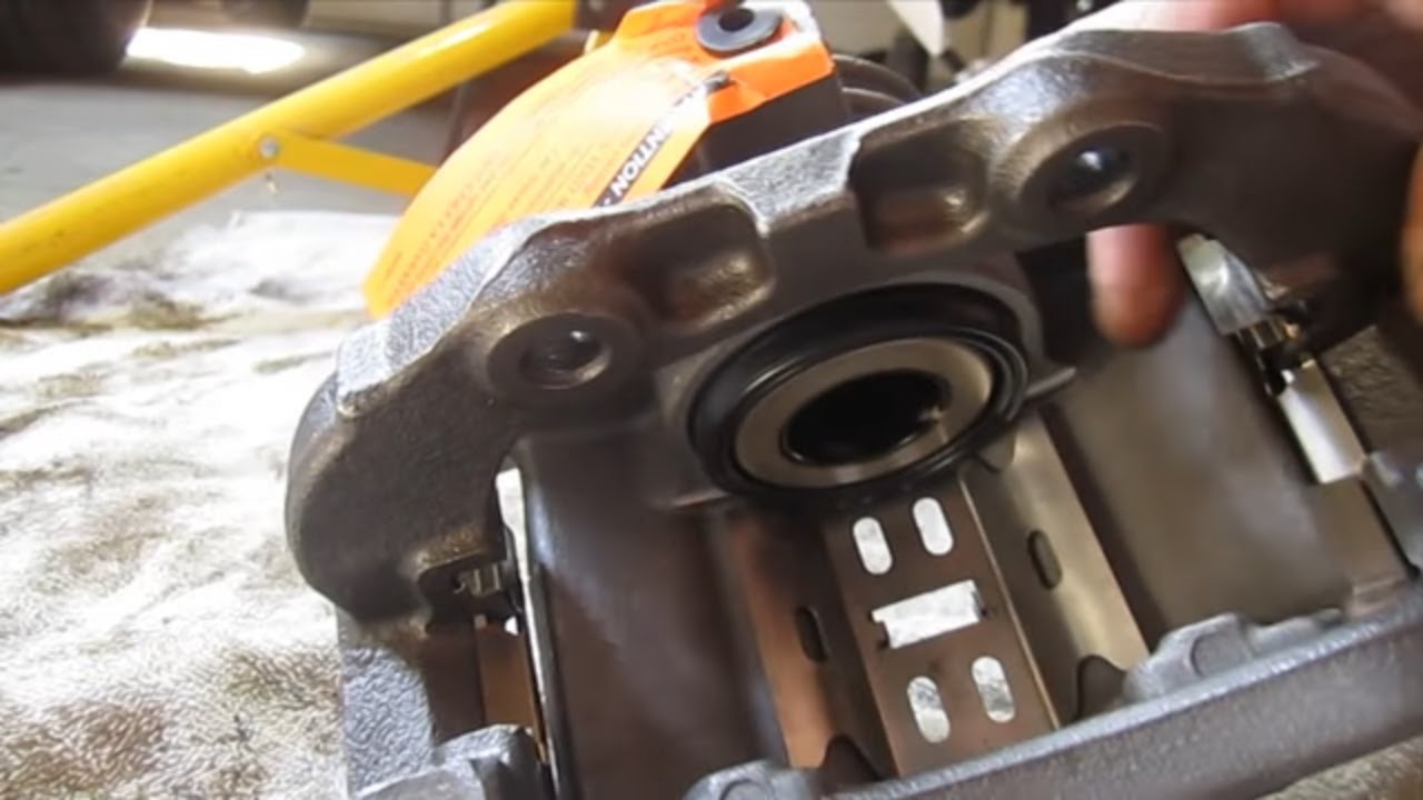 Chevy Blazer Brake Caliper Installation - Disk Brake Repair Part 2