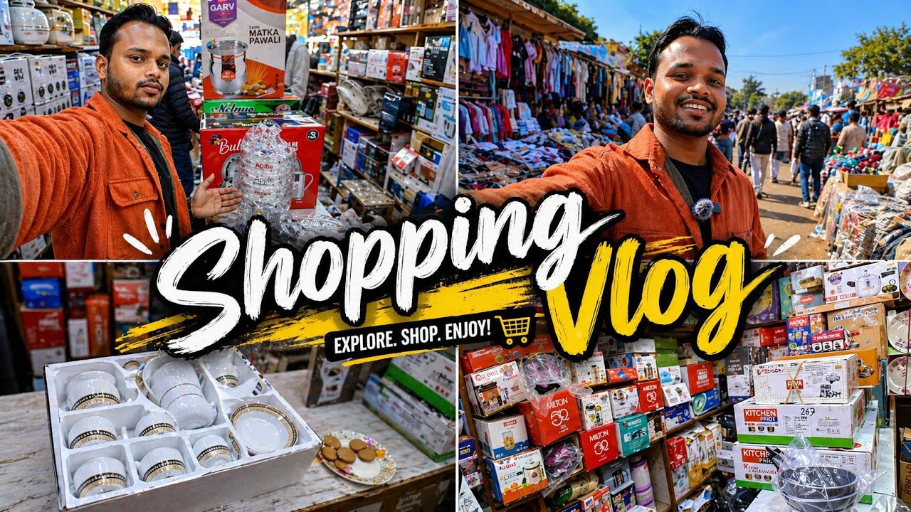 Shopping Karne Aaye Ammi Ke Sath || Bahut Saara Shopping Kiya 