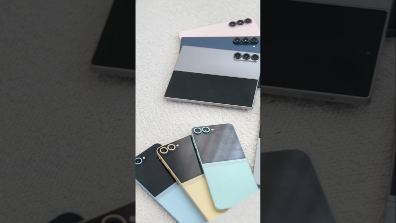 Samsung Galaxy Z Flip 6 ALL The Colors!