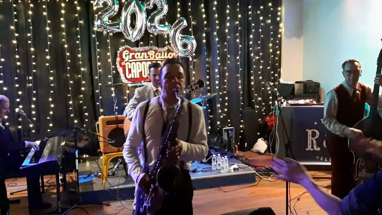 The Cool Groovin Five live in Turin 31st december 2025