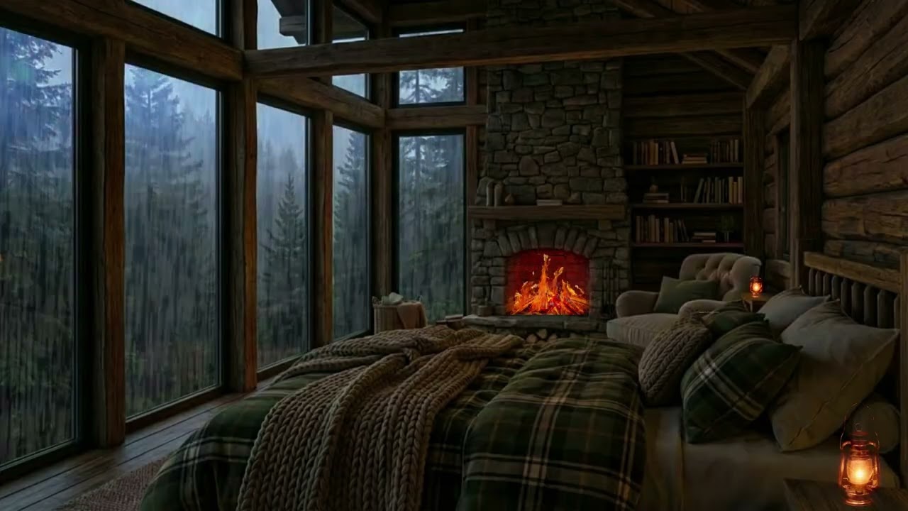 After the End: Rainfall by the Cabin Fire
