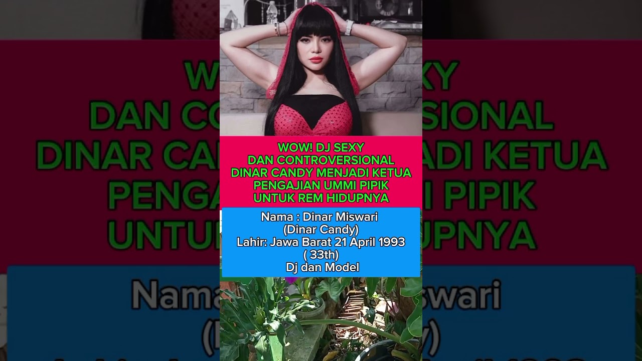 WOW! DJ SEXY DAN CONTROVERSIONAL DINAR CANDY MENJADI KETUA PENGAJIAN UMMI PIPIK UNTUK REM HIDUPNYA