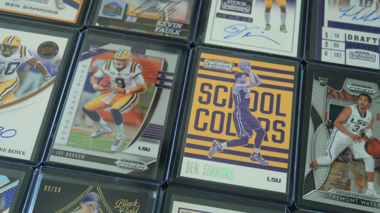 My LSU Sports Cards Collection