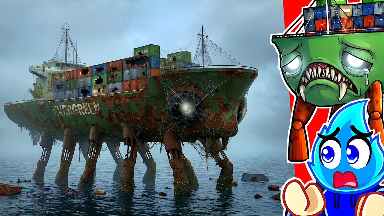 WE FOUND ABANDONED CRABCRAFTCARRIER USS ABRAHAM LINCOLIN SEA MONSTER..