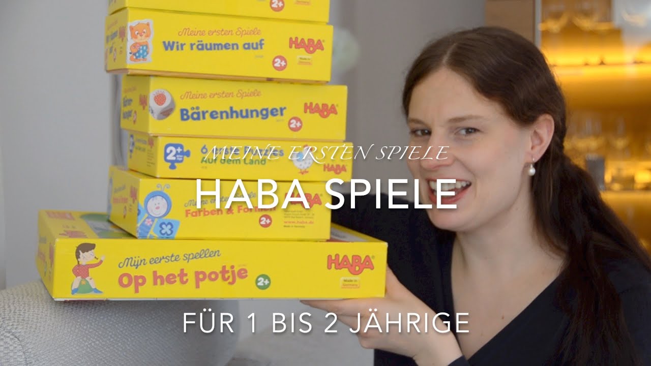 🎲Haba „Meine ersten Spiele“ Spiele für 1-2 Jährige | #haba #erstespiele #spielideen #kleinkinder