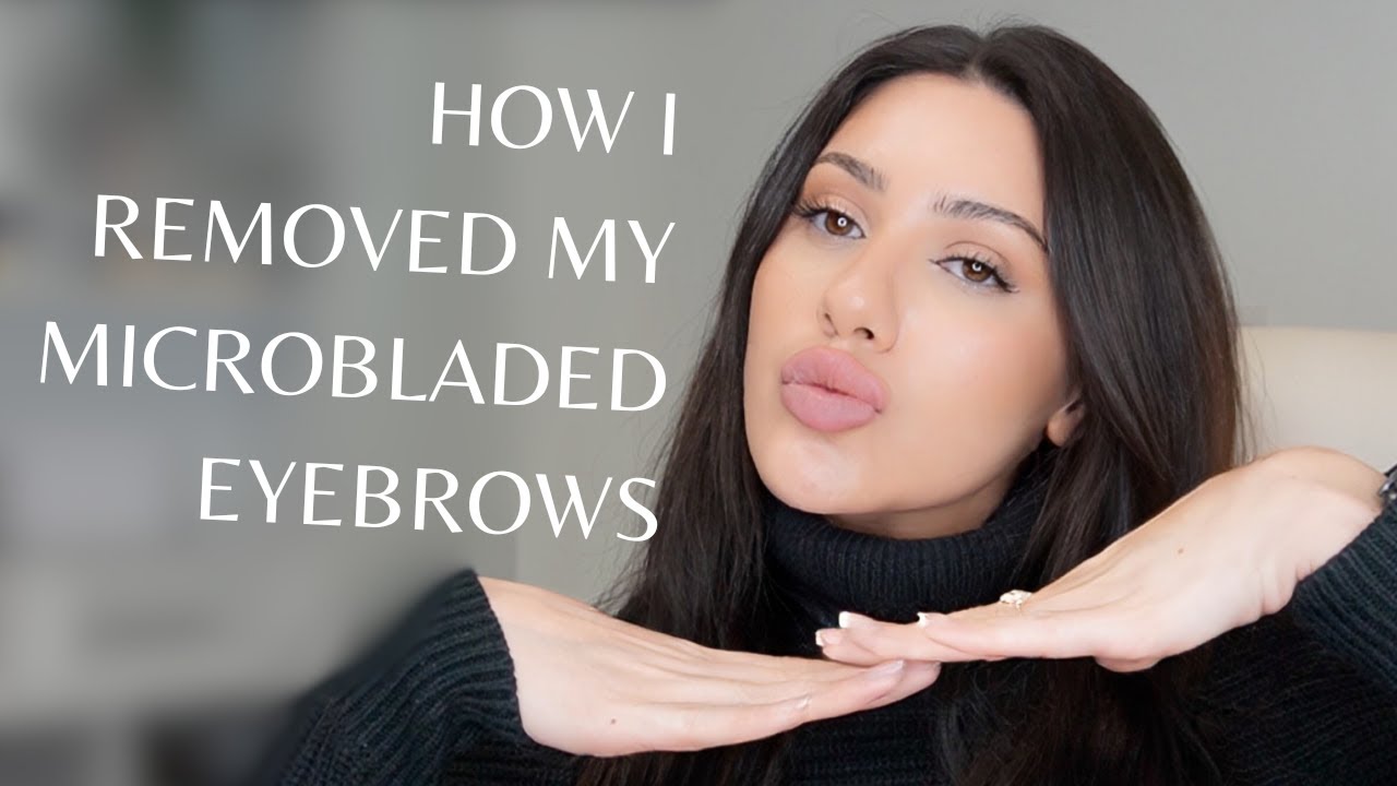 [UPDATE] MICROBLADING GONE WRONG AND HOW I FIXED IT | LASER TATTOO REMOVAL