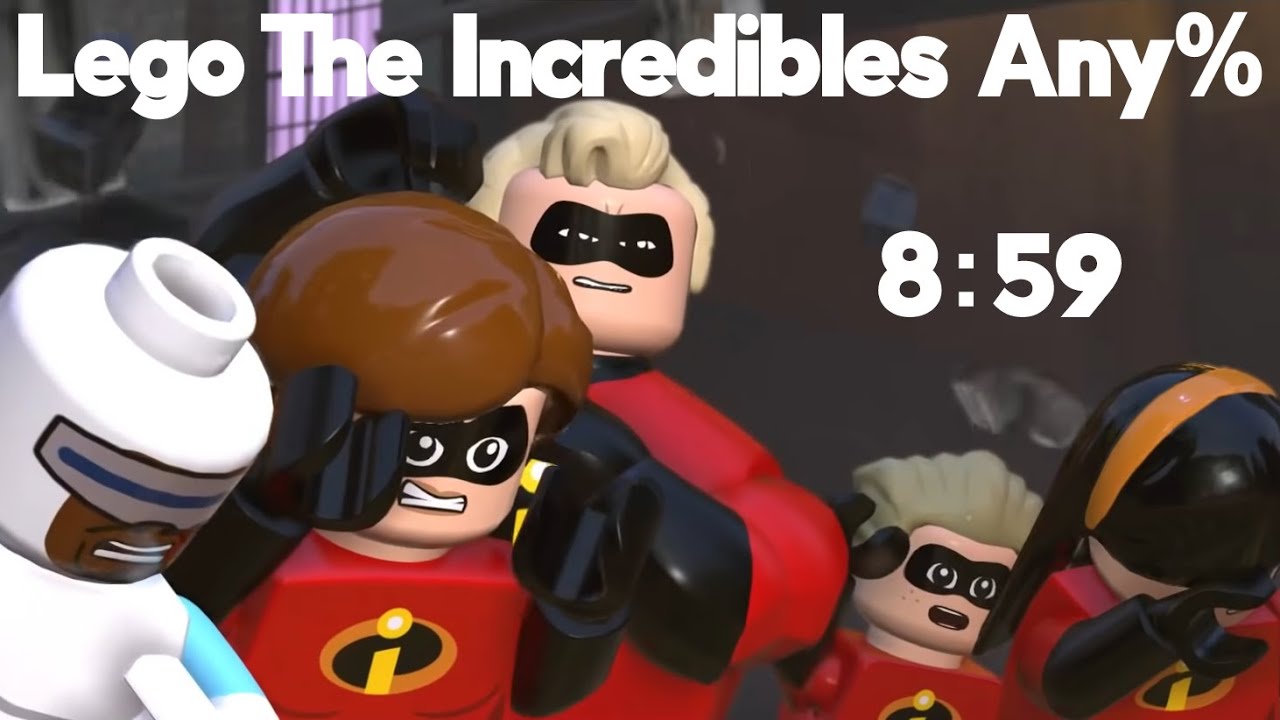 Lego The Incredibles Any% Speedrun in 8:59