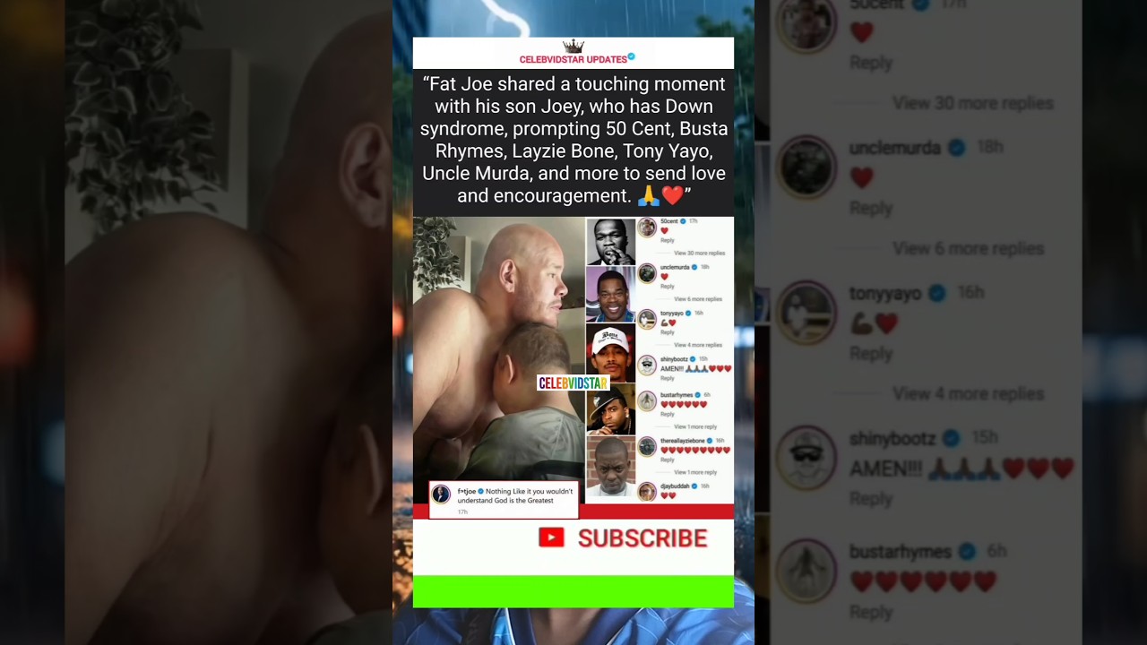 &ldquo;50 Cent, Busta Rhymes & More React to Fat Joe&rsquo;s Heartfelt Moment ❤️&rdquo;