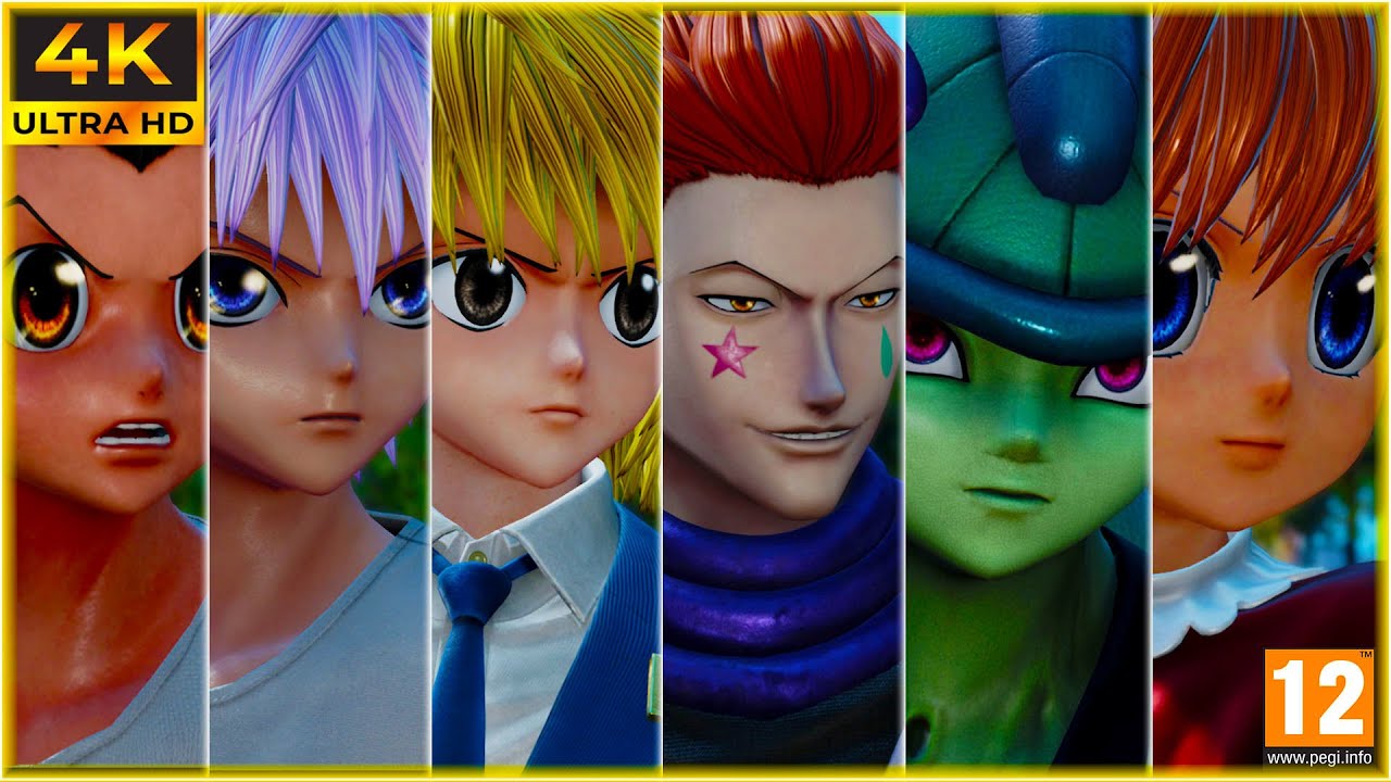 Jump Force Hunter x Hunter Character (Awakening Skill and Transformation) Eng Dub 4k 60fps