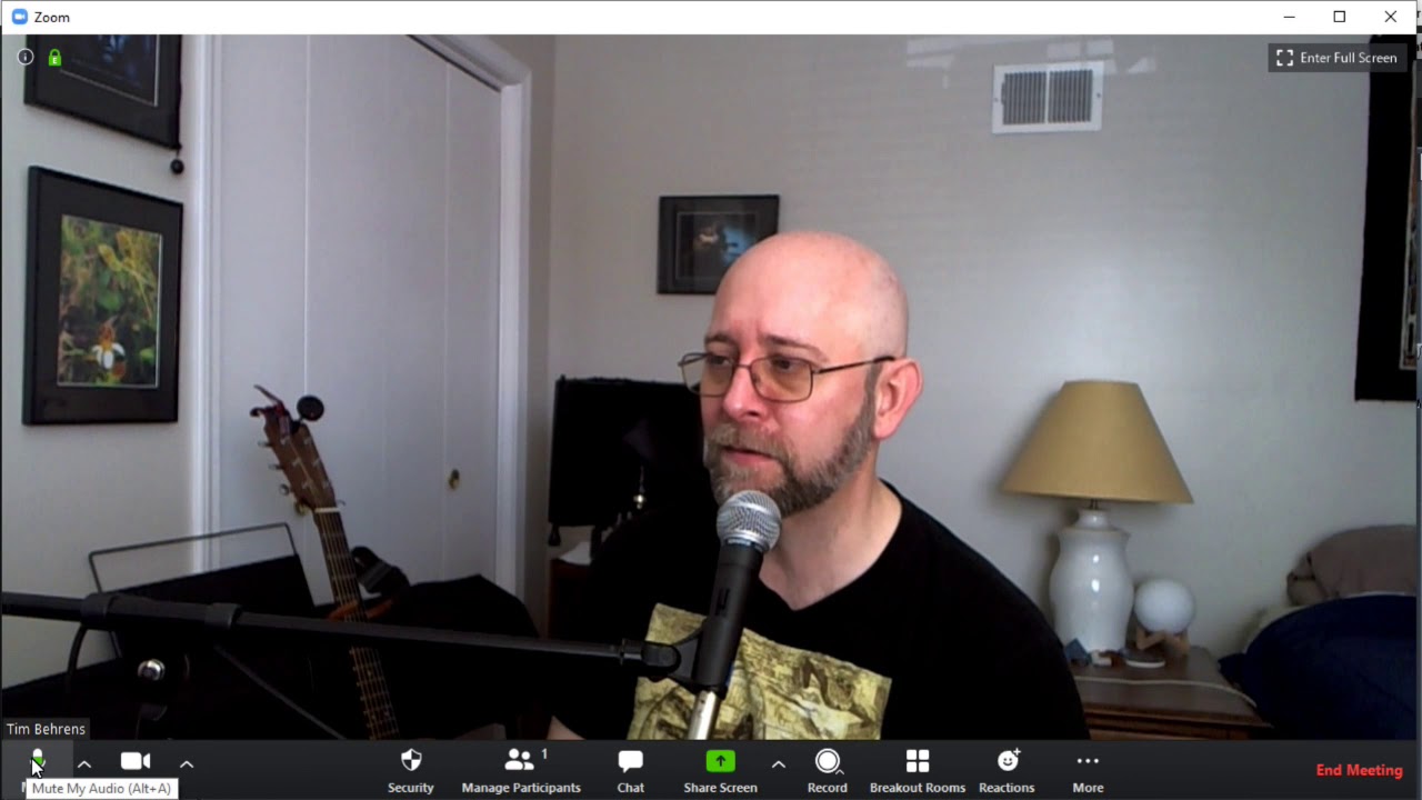 Sound Settings for Musicians in Zoom
