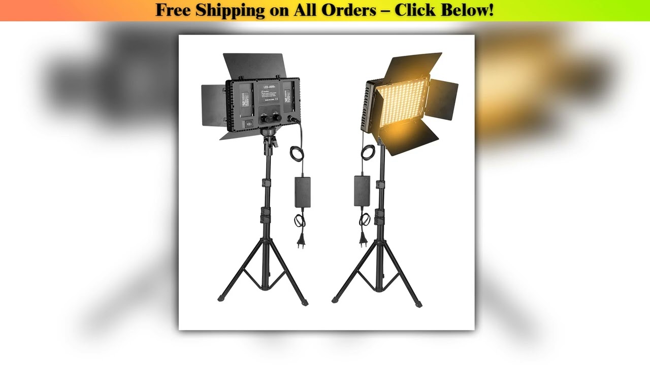 Nagnahz U800 LED Photo Studio Light for Tiktok Youbute Game Live Video Lighting Portable Video