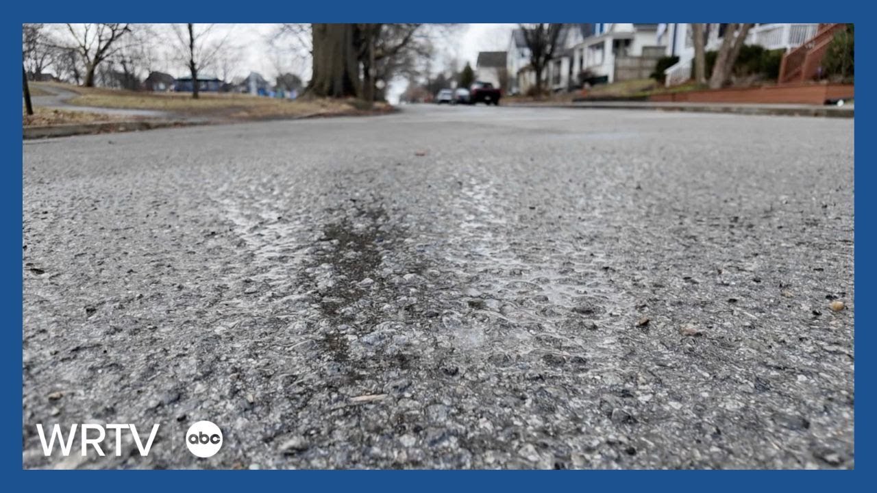 How does freezing rain form?