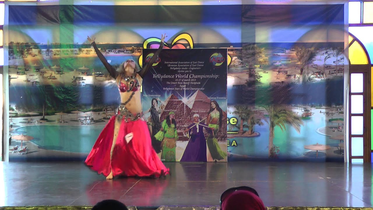 Kristina Derkach-the winner of world chapionship  of bellydance in Egypt( hurgada-IAED)
