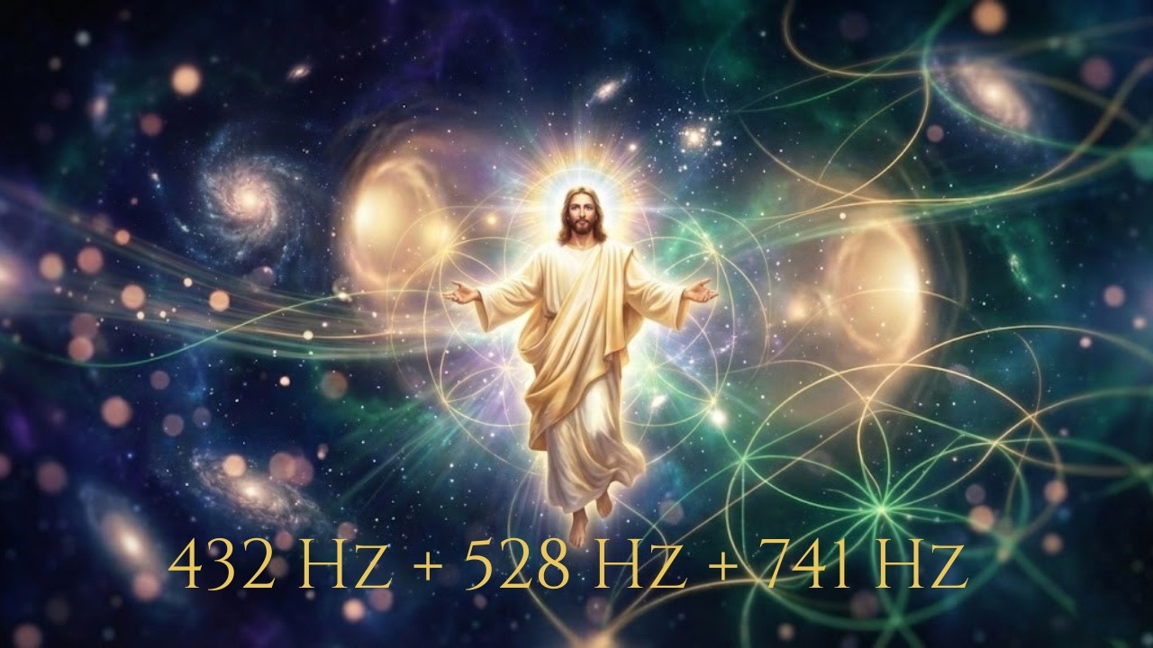 432 Hz + 528 Hz + 741 Hz | Jesus Triple Portal Activation | Divine Frequency Awakening