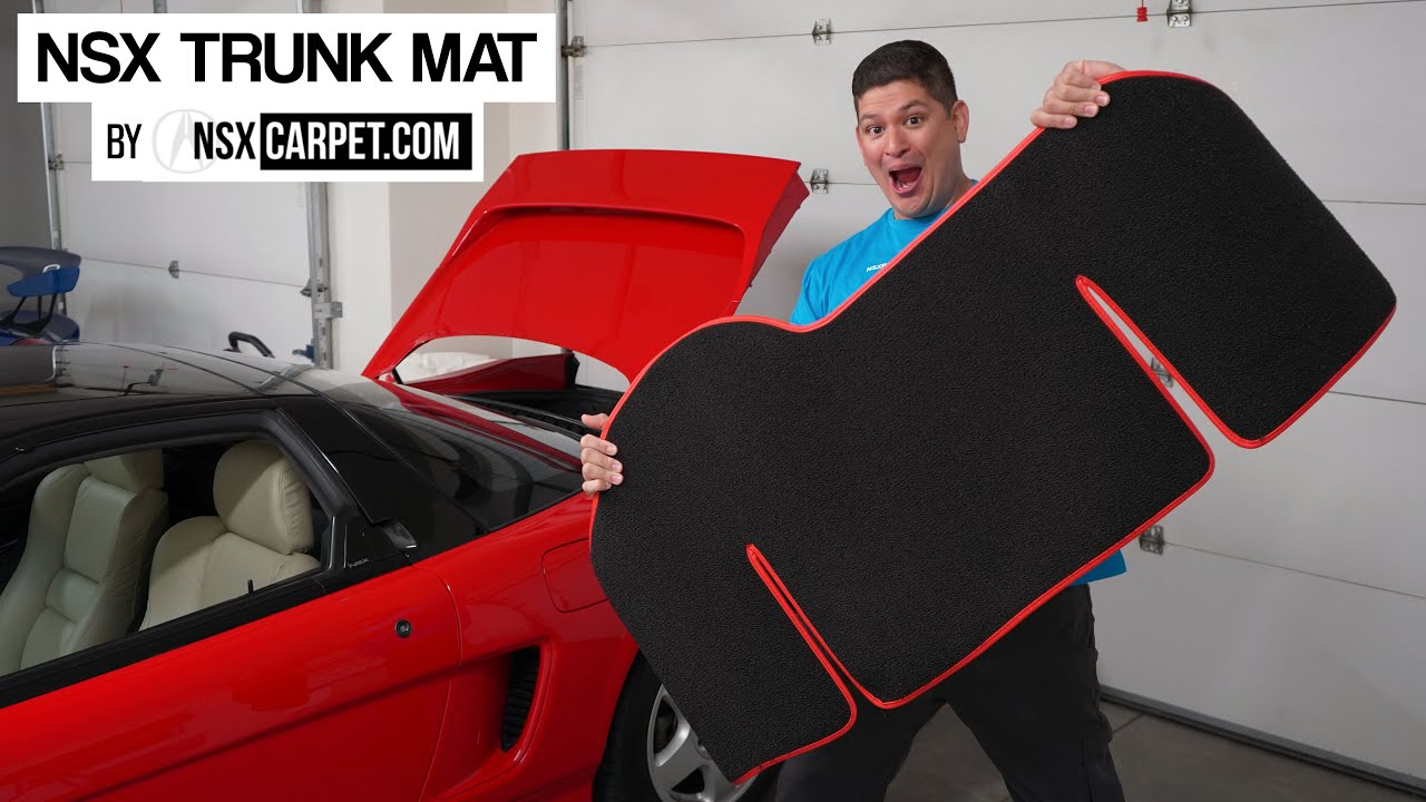 Acura NSX Trunk Carpet by NSXCarpet.com - Love it!