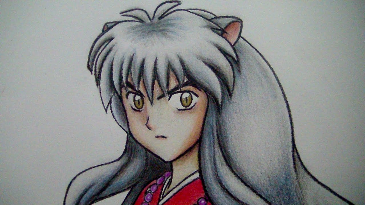 COMO DIBUJAR A INUYASHA