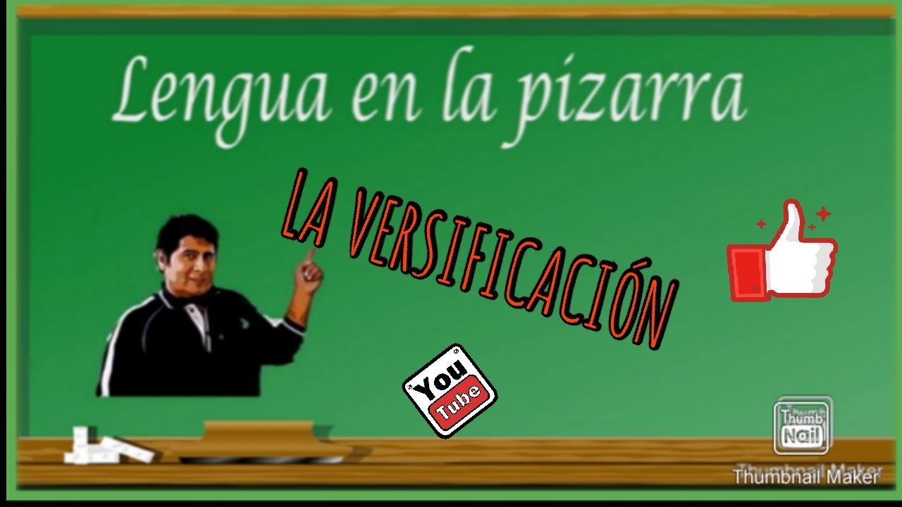 LA VERSIFICACIÓN