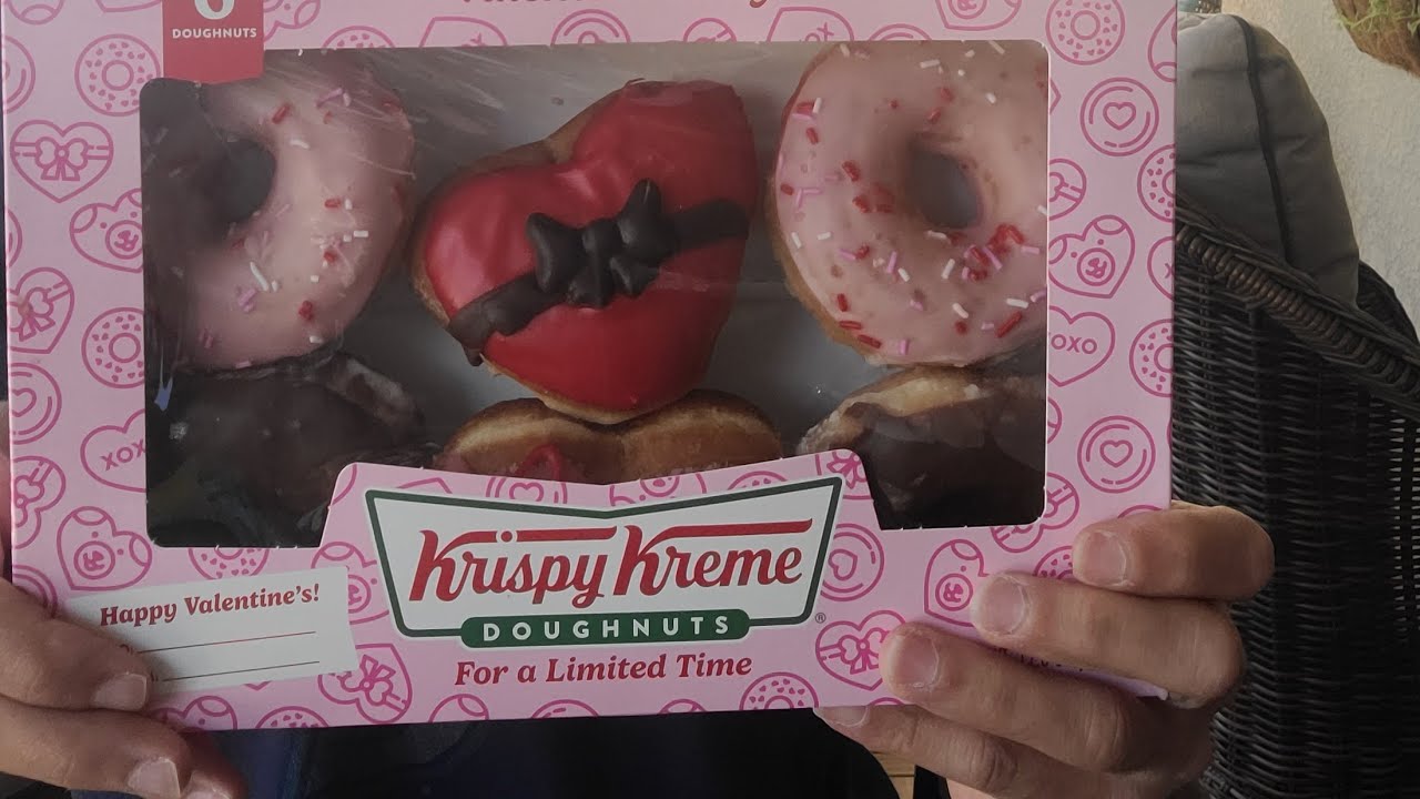 New! Krispy Kreme Valentines Day Collection 