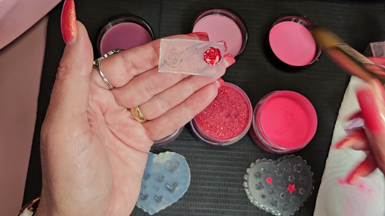 Silicone Molds Using Acrylic | Nail Charms | Nail Art Designs