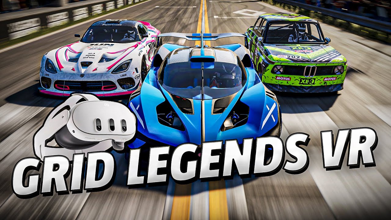Grid Legends VR - Meta Quest 3 Gameplay | First Minutes [No Commentary]