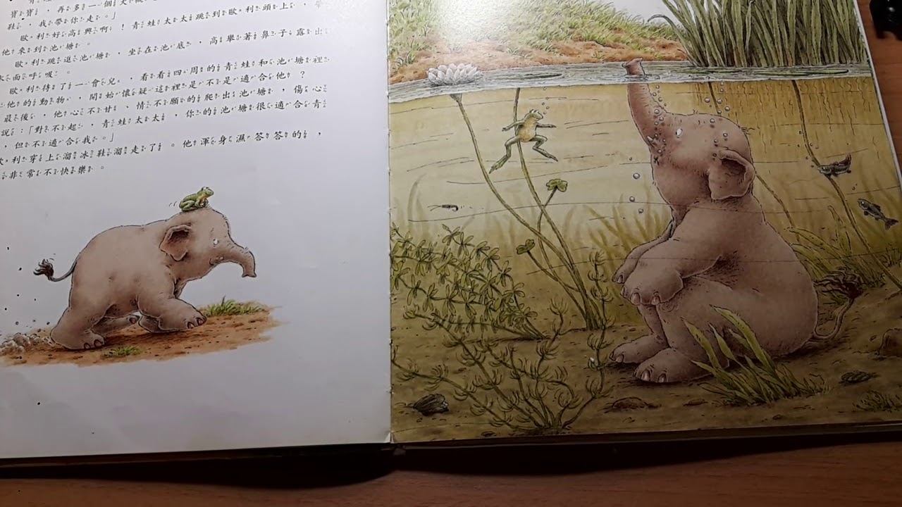 兒童繪本：小象歐力找弟弟