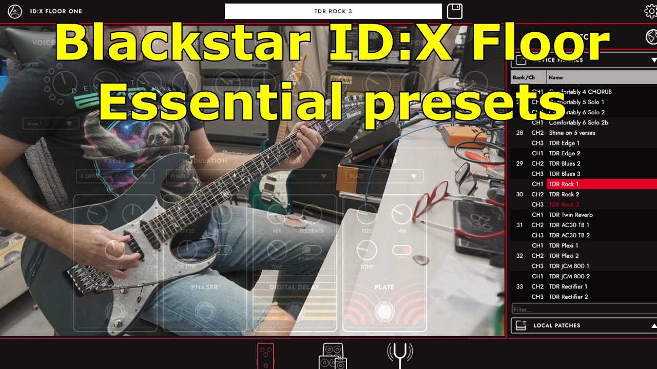 Blackstar ID:X Floor | Essential presets