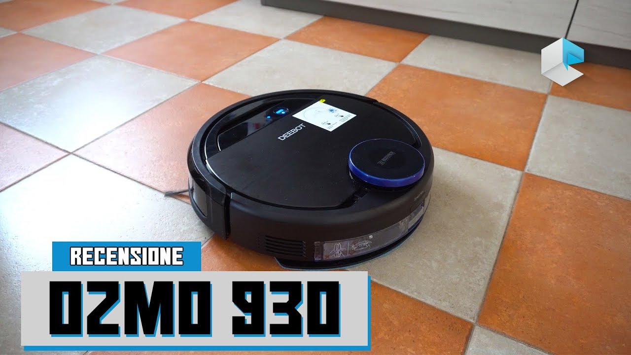 Recensione Ecovacs Deebot OZMO 930 aspirapolvere robot davvero intelligente
