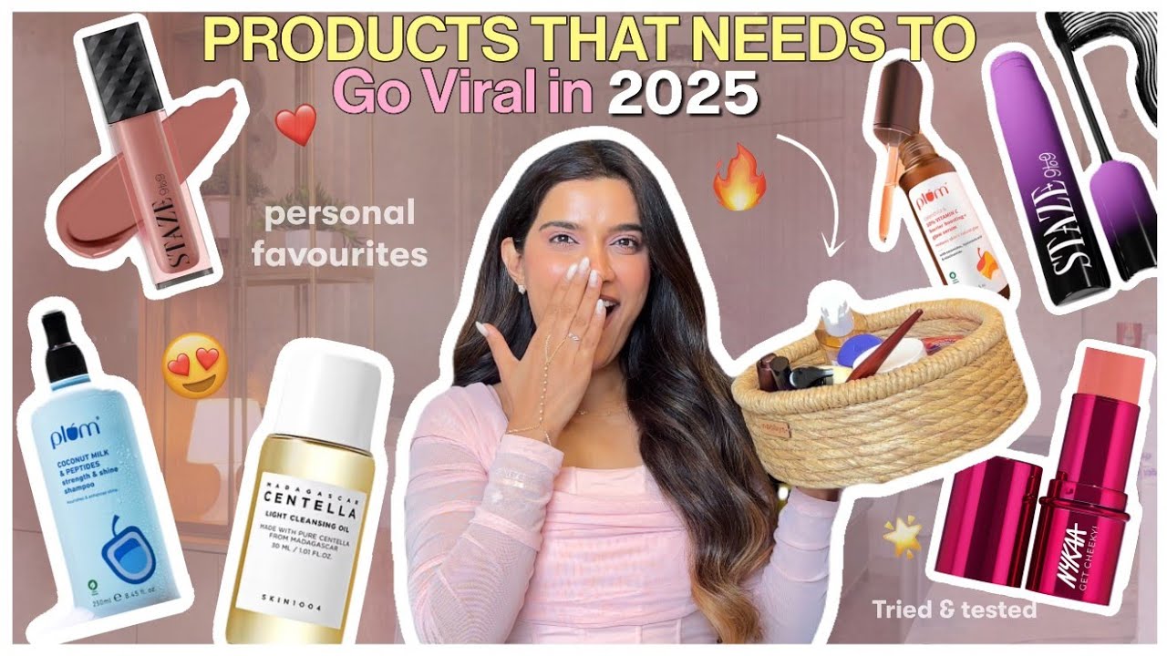 14 PRODUCTS  That needs to Go VIRAL 🔥 In 2025 | Skin+ Hair + Makeup | Super Style Tips